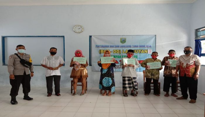 PENERIMAAN BLT DD TAHAP 9 DESA TLEPOK KECAMATAN KARANGSAMBUNG KABUPATEN KEBUMEN