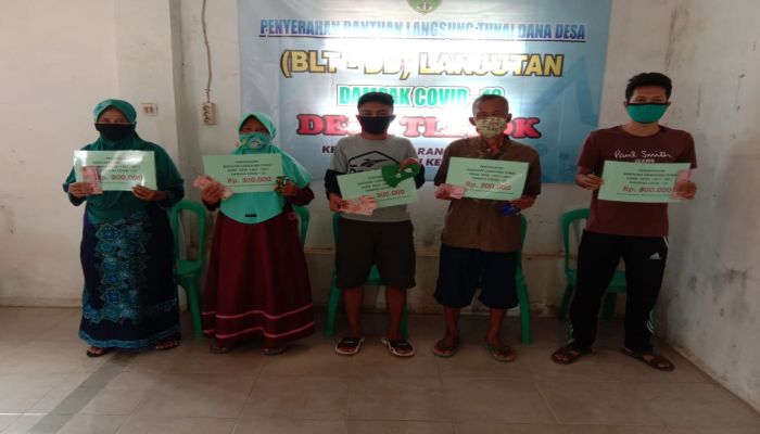 PENERIMAAN BLT DD TAHAP 5 DESA TLEPOK KECAMATAN KARANGSAMBUNG KABUPATEN KEBUMEN 02