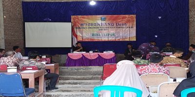 Musrenbang Des Rancangan RKP Tahun 2022 Desa Tlepok